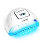 JODSONE UV LED Nail Lamp, Nail Dryer for Gel Polish, Gel Nail Lamp Led Nail Light for Gel Nails with Automatic Sensor & 4 Timers