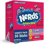 Nerds, Variety – Powder Drink Mix, Delicious hydration, Makes 30 Drinks