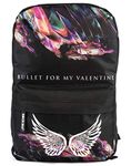 Bullet For My Valentine Wings 1 Unisex Backpack Black, 100% Polyester,