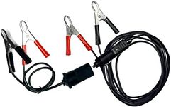 Upstart Jumper Cables for Motorcycle Dirt Bike ATV RV Lawnmower Battery, Charge or Jump Car-to-bike or bike-to-bike, Fuse Protected Battery Jumper Cables for 12V Batteries, Heavy Duty & Portable