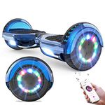 GeekMe Hoverboards for kids 6.5 Inch, Quality hoverboards with Bluetooth Speaker,Beautiful LED Lights,Gift for kids and teenager