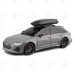 SANTALON 1/24 Big Audi RS6 Toy Car Metal Pull Back Diecast Car with Openable Door and Sound Light, Gifts Toys for Kids【 Grey 】(‎1/24 Big AUDI RS6 - GREY)