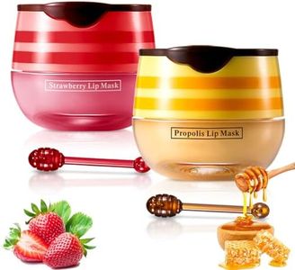 Bálsamo Reparador de Labios, Máscara labial, Lip Mask Hidratante Labios Secos y Agrietados, Mascarilla Labios Noche y Tratamiento Reparador Labial y Protector Labial