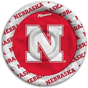 YouTheFan NCAA Nebraska Cornhuskers Flimzee Bean-Bag Flying Disc