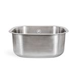 Elephant Box Stainless Steel Washing Up Bowl | Plastic Free 10 Litre Washing Up Bowl