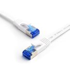 BlueRigger Cat6/Cat7 Flat Ethernet Cable with 10Gbps High Speed, 100% Pure Copper Wire for Networks, PC, Switch, Router and Modem compatible for Gaming PS5/4/3 Xbox PC Laptop -15 Feet (4.5 Meters)