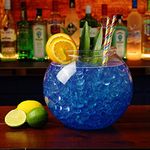 XL Plastic Cocktail Fish Bowl 5 Litre / 8.5 Pints - Giant Plastic Cocktail Sharer