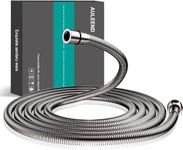 AULEEND 78 inch (2 m) encrypted shower hose 304 stainless steel metal - Extra long shower hose - Replacement handheld shower head - High pressure hose - Chrome