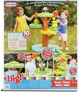 Little Tikes Magic Flower Water Table – Outdoor Garden Toy for Toddlers