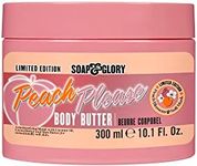 Soap & Glory Peach Please Body Butter - Peach Blossom Body Cream Formulated with Coconut Butter, Vitamin E & Shea Butter - Rich Moisturizing Cream for Dry Skin (300ml)