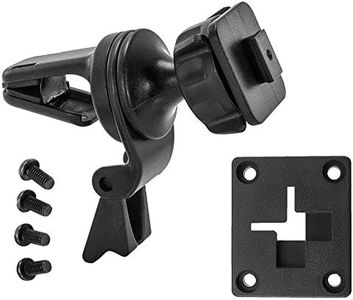 ARKON Mounts Air Vent Car Mount for Sirius XM Satellite Radios | Single-T and AMPS Pattern Compatible | Securely Mounts Satellite Radios to Air Vents | Premium-Grade Reinforced Composite | SR157