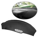 ECOTRIC Dash Cover Cap Compatible with 1997-2002 Camaro/Pontiac Firebird Dashboard Cover Bezel Overlay Black