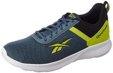 Reebok Mens EMERGO Runner M Hoops Blue/SEMI Solar Yellow/CORE Black Sneaker - 6 UK (IQ6949)