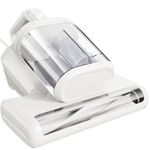 Resmafn Mattress Vacuum Cleaner with UV Light - 15KPa Handheld Bed Vacuum Cleaner Anti Dust Mite with 1L Dual Dust Cup, 60°C Heating, 5M Cord Handheld Mite Removal Machine for Bed, Sofa, Pillows