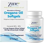 Zane Hellas Oregano Oil Softgels. E