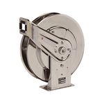 Reelcraft Hose Reel Without Hose Stainless Steel Series 7000 1/2 inches X 50'