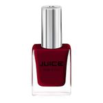 JUICE Quick-dry, Nail Paint, Long Lasting, Chip Resistant, High Gloss, F&D APPROVED COLORS & PIGMENTS, One Coat CHERRY RED - 15