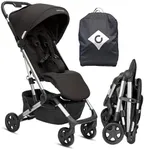 Colugo Compact Stroller - One Hand Fold Lightweight Stroller, Travel Stroller, Toddler Stroller, Airplane Stroller, Foldable Stroller with Rain Cover, Backpack and Cup Holder (Black)