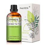 PHATOIL 1.01FL.OZ Australian Tea Tree Essential Oil, Pure Australian Tea Tree Oils for Diffuser, DIY Candle and Scented Products Making, 30ml Large Bottle Gift for Friends