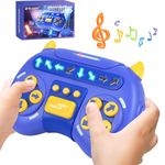 Rock Rhythm Dance Handheld Game Machine With Lights/Music Fast Push Finger Electronic Pocket Pop Game Console For Kids And Adults-Christmas Or Birthday Present For Boys And Girls Age 3+