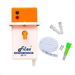 Filox 1L Instant Portable Water Heater Geyser With MCB for Home Office Restaurant Labs Clinics Saloon Beauty Parlor (Orange White)