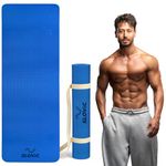SLOVIC Yoga Mat for Women and Yoga Mat for Men, 6mm Thick Exercise Mats for Home Workout | Soft and Durable EVA Material Gym Mats