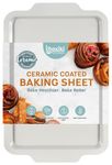 Premium Nonstick Ceramic Jelly Roll Pan, 15 x 10 Inches - PTFE & PFOA Free Baking Pan Perfect for Every Kitchen - Multipurpose Cookie Sheet for Baking, Roasting, and More