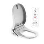 ZERO TOUCH (ZT Two) Smart Toilet Seat | Stylish D shape | Heated Seat with SIAA Anti-Bacterial Protection | Self-Cleaning Nozzle | Adjustable Water Pressure | Front, Back, Lady & Child Care Wash Modes