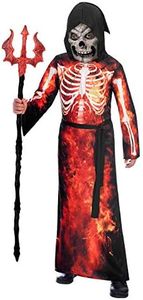 Amscan Fire Reaper Costume for 10-12 Years Boys