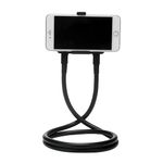 Stimula Lifestyle EZ Multifunctional Flexible Adjustable Goose Neck Bed Table Apple Mobile Car Phone Cup Holder Bracket Mount 360