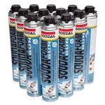 EXPANDING FOAM FILLER GUN GRADE (BOX OF 12) 750ML SOUDAL