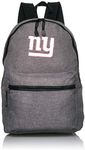 Officially Licensed NFL New York Giants "Tandem" Packable Backpack, Grey, One Size