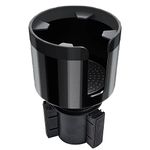 Expandable Car Cup Holder with Adjustable Base for Large Bottles, Compatible for Hydro Flasks 32/40 Ounce