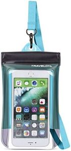 Travelon Floating Waterproof Smart Phone/Digital Camera Pouch, Blue, One Size, Floating Waterproof Smart Phone/Digital Camera Pouch