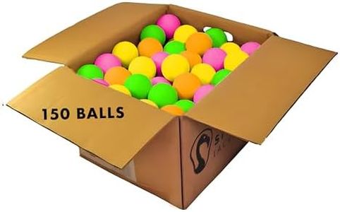 Signature Lacrosse Ball Set - Packs of 2, 4, 8, 12, and 120 - No Chemical Smell Massage Balls, Myofascial Release Tools, Back Roller, Muscle Knot Remover, Firm Rubber (Blue, 12 Balls)