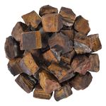 YATSKIA Tigers Eye Crystal - Raw Crystals Bulk - Crystals and Healing Stones - Tiger Eye Stone - Healing Crystals - Rocks and Crystals - Rocks for Tumbling - Polishing - Crystal Gifts - Crystal Décor