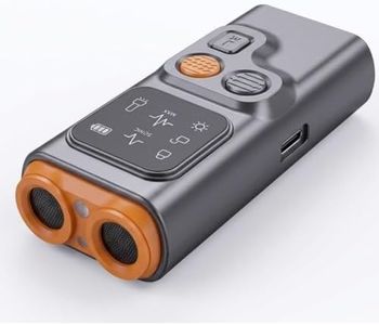 Ultrasonic Dog Bark Deterrent –3-in-1 Humane Training Tool with Whistle & Clicker, 50FT Remote Range, Type-C Fast Charging,Shut-Off Hearing Protection, LED Flashlight for Small Medium Large Dogs