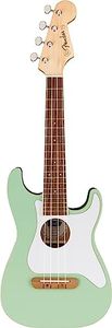 Fender, 4-String Ukulele, Right, Surf Green (0970523557)
