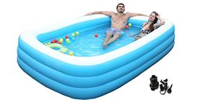 Cho-Cho Inflatable Bath Tubs Cho Cho Inflatable Bath Tub For Kids & Adults With Electric Pump 8.5 Ft (A262)