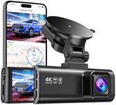 REDTIGER 4K UHD Dash Cam for Cars with Wi-Fi GPS, 3.18" LCD Screen, 2160P Dash Camera for Cars with Night Vision, WDR, 170°Wide Angle, G-Sensor, Parking Monitor, Looping Recording(F7NS)
