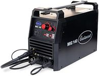 Eastwood 140 Amp 120V MIG Welder Machine for Sheet Metal and Thin Steel Welding | Portable Welding Machine with Gas Regulator and Hose | Perfect for Beginners and DIY Light Metal Fab Projects