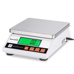 Bonvoisin Precision Scale 6000gx0.1g Digital Lab Scale Industrial Counting Scale Accurate Electronic Balance Portable Laboratory Analytical Balance Jewery Kitchen Scale CE Certified (6000g, 0.1g)