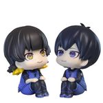 QAHEART Anime Bachira Meguru/Isagi Yoichi/Chigiri Hyoma Mini Action Figure Desktop Ornaments Home Decoration