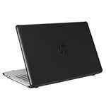 mCvoer Hard Shell Case compatible with HP 15.6 Inch 250 G8 / G9 / HP 15-DY / 15-DW / 15s-fq series Model (**Not for other laptop**) (Black)