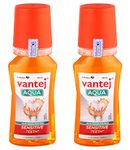 Vantej "Dr Reddy's Aqua | Advanced Protection Mouthwash for Sensitive teeth | Rapid sensitivity pain relief in 3 days | Zero Alcohol | with Fresh Mint Flavour | 100 ml x Pack of 2"