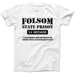 Robot Rave Folsom State Prison T-Shirt White