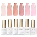 GAOY Jelly Nude Pink Gel Nail Polis