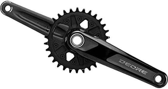 SHIMANO Deore FC-M6120-1 Crankset - 170mm, 12-Speed, 32t, Black