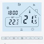 Beok Tuya Smart Thermostat Heating Thermostat Room Thermostat Wifi Wall Smart Thermostat for Gas/Water Boiler Floor Heating Compatible Alexa, Google 3A TOL47WIFI