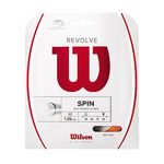 Wilson Revolve Tennis String, Orange, 17-Gauge